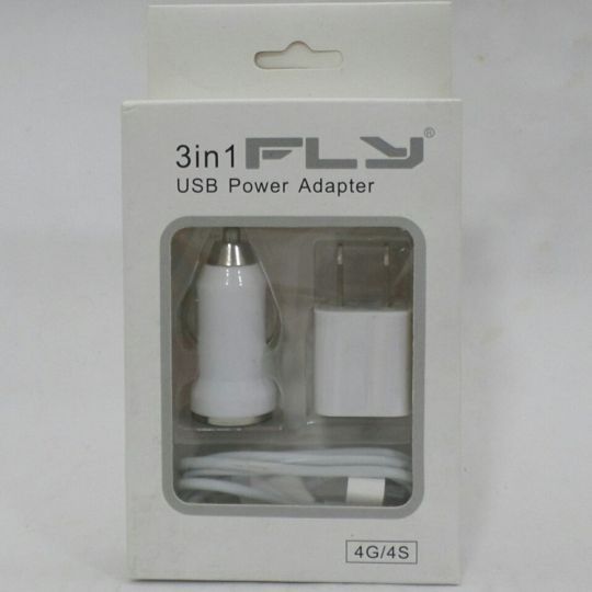 Combo cargador Iphone 4 3 en 1
