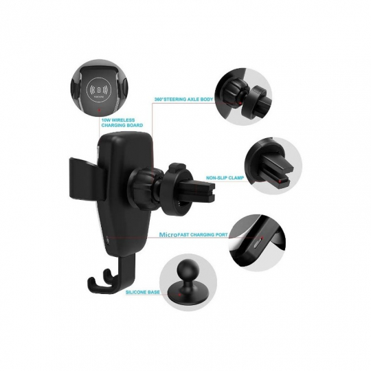 HOLDER CARRO CARGA MAGNETICO CARGA RAPIDA