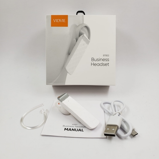 BUSINESS MANOS LIBRES BLUETOOTH 9 HORAS EN USO VIDVIE  3 MESES DE GARANTIA