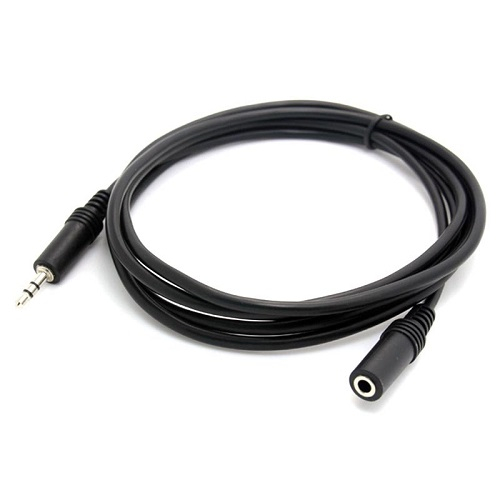 CABLE EXTENSION ESTEREO 3.5MM 5 METROS MACHO- HEMBRA 
