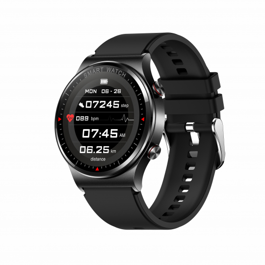 SMARTWATCH RECIBE LLAMADAS Y NOTIFICACIONES DE MENSAJES, FRECUENCIA CARDIACA RESISTENTE A SALPICADURAS DE AGUA, LLUVIA IP67