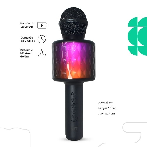 MICROFONO KARAOKE WT-02